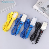 Auspiciousrui 7W 30LED Workshop Flashlight With Magnet 220V Garage Work Light Handheld Repair Inspec