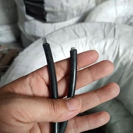 Locally Made Service Drop Wire ACSR Service 6/7 14mm 2 BLACK WIRES 400&500 meters Direct Manufacture