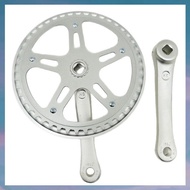 [hotkeystore.] Mountain Bike for Single Chainring Crankset Bicycle Crank Set for Single  Hole Cranks