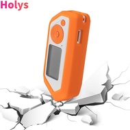 HOLYS Game Console Protective Cover, White/Orange Widget For Flipper Zero Protective ,  Multifunctio