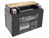 little bee แบตเตอรี่ รุ่น YTX9-BS (12V 9AH) แบบแห้ง (สำหรับรถจักรยานยนต์) "ทรงเตี้ย"