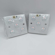 MIND 5 Gang 1 Way Switch