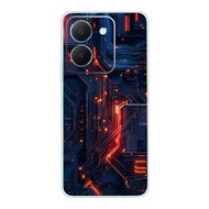 เคสสำหรับ Vivo Y36 4G/Y27S 4G/Y36 5G/Y27 5G/Y78ซิลิโคนนิ่มฝาครอบเคสโทรศัพ์ Tpu