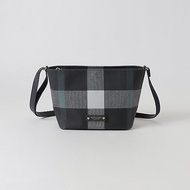 [Direct From Japan] Crestbridge Blue Label Checked PVC Mini Shoulder Bag NAVY