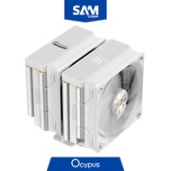 OCYPUS Iota A62 | Digital Display Dual-tower 6 Heat pipes Air Cooler - White