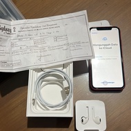 iphone 11 128GB merah garansi inter BEKAS pake sendiri (MULUS)