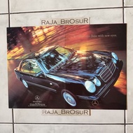 Poster brochure catalog booklet old school Mercedes benz E Class Mercy New Eyes E230 E 230/E320 E 32