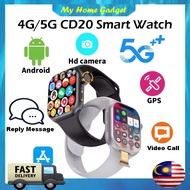 CD20 Smartwatch 4G/5G Android 64GB Storage Sim Card WIFI 2.29 inch 1600mah Smart Watch With Rotary C