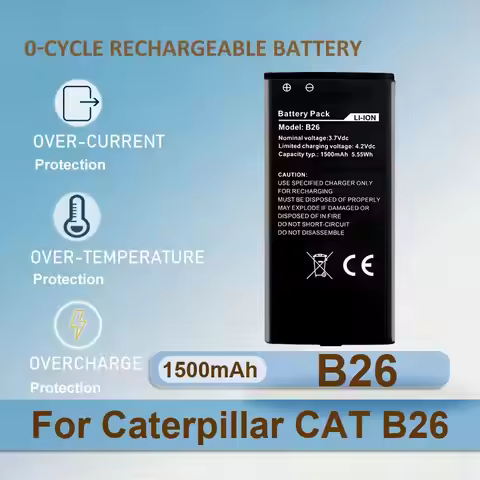 Battery For Caterpillar CAT B26 S60 S62 Pro S61 S41 APP00223 S40 458002-S40 S30 S50 S48C