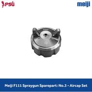 Meiji F111 Spraygun Spare Part: No.3 - Aircap Set