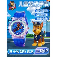 Wang Team Children's Watch Toy Boy 6 to 12 Years Old Old Only Watch Time Dedicated Luminous Electron