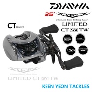 2019' / 2025' DAIWA STEEZ CT SV TW FISHING REEL (BAITCASTING)