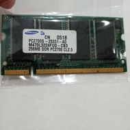 RAM Sodimm Samsung memory DDR2 256 PC 2700 laptop