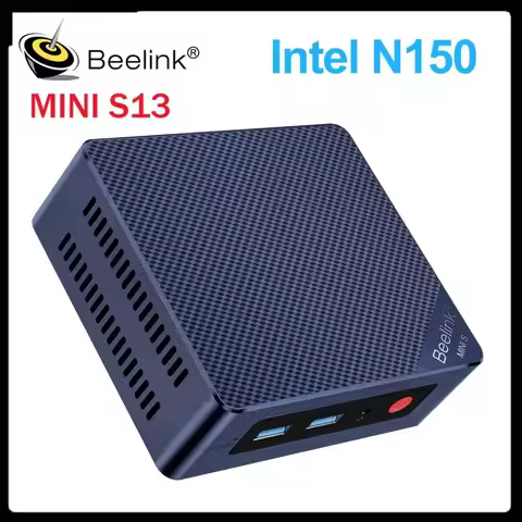Beelink Mini S13 Intel Processor Twin Lake-N150 Mini PC 16G 500G 512G 3200Mhz DDR4 SATA3 SSD Desktop