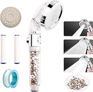 Ruayia Water-Saving Shower Head, Shower Head with Filter, Pressure-Increasing Shower Head with Water
