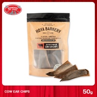 [MANOON] HOYA BARKERY  Cow Ear Chips โฮย่า บาร์คเคอร์รี่ หูวัวแผ่น ขนมสำหรับสุนัขทุกสายพันธุ์ 50 กรัม