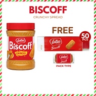 Lotus Biscoff Crunchy Spread Buy 1 Get Biscoff Biscuit 312g Free Biscoff Spread