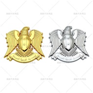 Male Eagle Modified Car Sticker Eagle Totem Car Metal Label Sticker Metal Sticker High Quality Ready