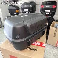 Genuine Givi E43NTL-ADV 43 Liter Container - Full Accessories + Holds 2 Fullface Hats, 2 Years