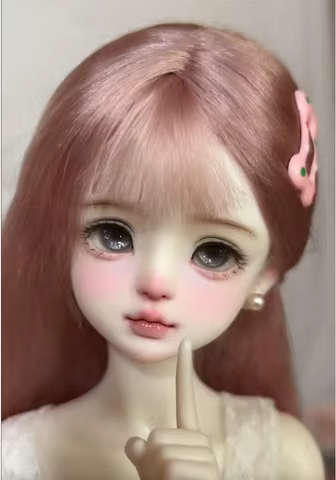 BJD girl YY/ZZ resin model figures free eyes fashion dolls 1/4 scale