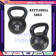 Vinyl KettleBell 18 Kg Weight Lifting Beginner Kettlebell PVC Coating