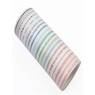 double sided tape 3m double sided tape heavy duty Pita nipis 3 m rentas sempadan, 18 gulungan, pita 