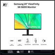 SAMSUNG 24" ViewFinity S6 S60D High Resolution Monitor LS24D600EAEXXS | 3 Years Samsung Warranty