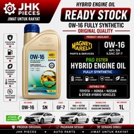 【HYBRID CAR】Magneti Marelli(Italy) 0W16 PAO+ESTER Fully-Synth Engine Oil Toyota Honda Nissan-1L