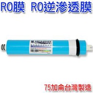 現貨 工廠直營 DIY RO膜 RO逆滲透膜 適用各廠牌RO機 1812-75加侖 第四道濾心