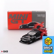 Mini GT 649 LB-Super Sihouette Nissan S15 Silvia Advan 1/64 Đồ chơi mô hình xe hơi