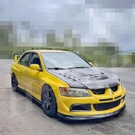 ☆HH西岸國際☆三菱 Evolution 正EVO7 EVO8 EVO9 極速款 抽真空 CARBON 碳纖維 引擎蓋