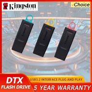 Ổ đĩa flash USB Kingston DataTraveler Exodia DTX 64GB 128GB 256GB USB 3.2 Pendrive tốc độ cao mini t
