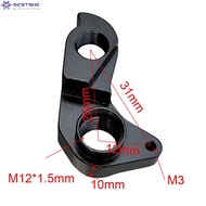 [bestshe]Rear Derailleur Hanger for For merida and Giant Bikes CNC Aluminium Alloy Design-Good Quali