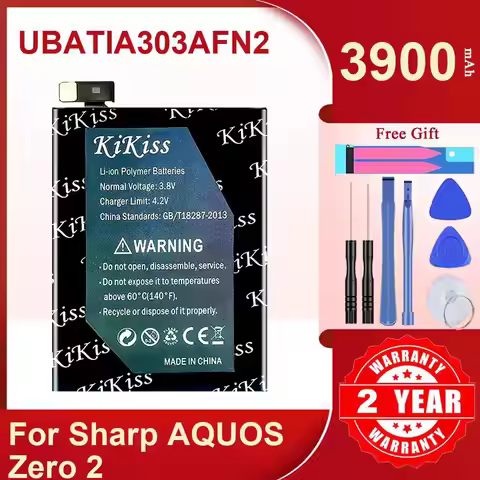 UBATIA303AFN2 3900Mah Mobile Phone Battery For Sharp Aquos Zero 2 Long-Lasting Rechargeable
