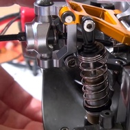 Metal Front Steering Cup C Hub Carrier Suspension Arm Set for 1/10 RC Crawler Car CC01 CC-01 Upgrade