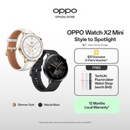 OPPO Watch X2 Mini / Up to 7-Day Battery Life / IP68 Water & Dust / Pro Running Mode / Sleep Tracker