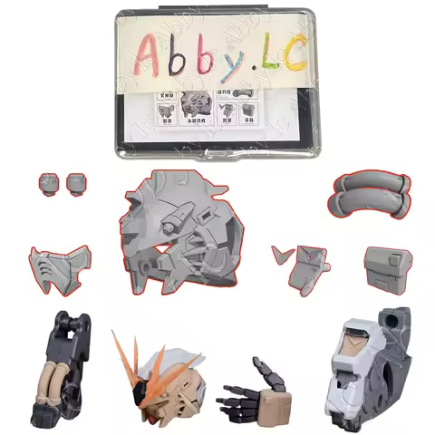 for NCZZW MG 1/100 RX-93 Nu Fortune Meow's NONGCHANGZHU Model Resin Head Vulcans Mask 8 Gauntlets En