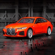 1:34 BMW I4 M50 Siêu Xe Mô Hình HợP Kim Đồ chơi xe hơi Diecasts Đúc Kim Loại âm thanh và ánh sáng đồ