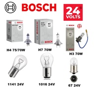 24 VOLT BOSCH Truck Lorry (Mentol Lampu Lori) Headlamp Light Bulb Fog lamp Light Bulb H3 H4 H7 1141 