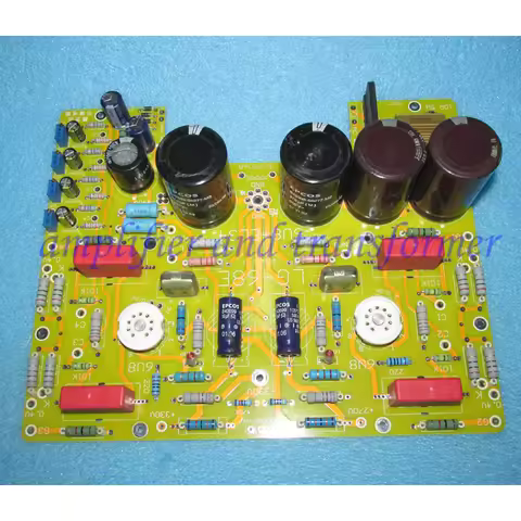American Dynaco ST70 classic circuit, 6U8 push EL34 amplifier circuit push board LG-68F/D, power 2×4