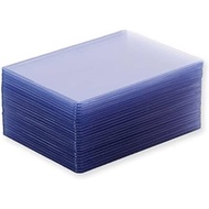 30 Pieces Blue Tint 35PT Toploader