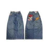 y2k jeans baggy jeans men y2k E-commerce Y2K Harajuku Loose Jeans Men JNCO Retro Hip-Hop Street Casu