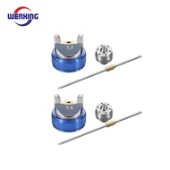 H887 Car Auto Paint Spray Gun Accessory 1.4MM 1.7MM Nozzles&Needles&Flow Caps Kit
