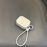 Ins Korean Cute Pink Star Cloud Magnetic Case with Rope for Airpods 3 2 1 Airpods Pro 4 3 2 1 Airpod