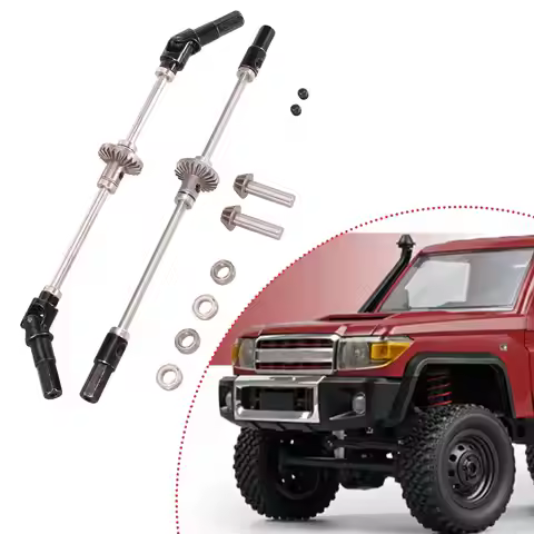 RC Axle Gear Bridge Shaft Spare Parts Front Rear Axle Cup Steering Rod for MN78 MN82 LC79 MN99sV2 98