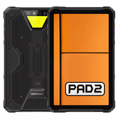 Ulefone Armor Pad 2 Rugged Tablet 11" 2K 16GB 256GB18600 mAh IP68/IP69K Android 13 Helio G99 NFC GPS