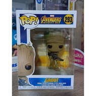 Funko Pop! : Avengers 3 Infinity War-Groot with Gun