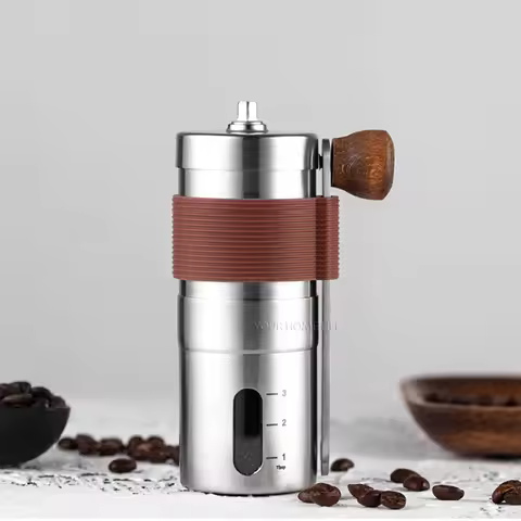 Manual coffee bean grinder portable with adjustable settings for coffee bean grinder coffee grinder 