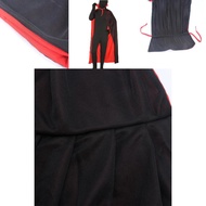 Halloween Witch/Vampire Cosplay Costume - Reversible Design for Adults & Kids
