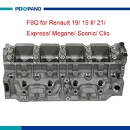 F8Q 610/714/722/724/764/768/774/776 engine cylinder head 908048 for Renault 19 II Clio 21 Express Me